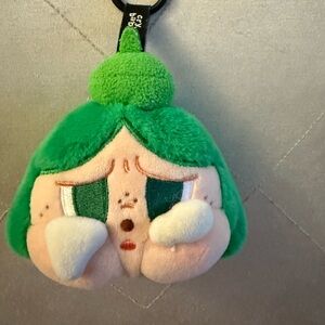 Crybaby Green Plush Keychain